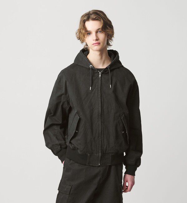 MONKEY TIME「ピグメント プリント ジップ フード ジャケット -セットアップ対応-」|その他|