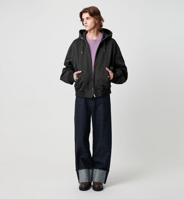 MONKEY TIME「ピグメント プリント ジップ フード ジャケット -セットアップ対応-」|その他|