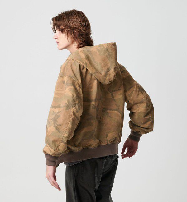 MONKEY TIME「ピグメント プリント ジップ フード ジャケット -セットアップ対応-」|その他|