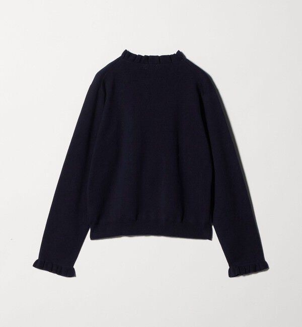 STEVEN ALAN「＜Steven Alan＞コットン カシミヤ フリル ニット」|ニット・セーター|