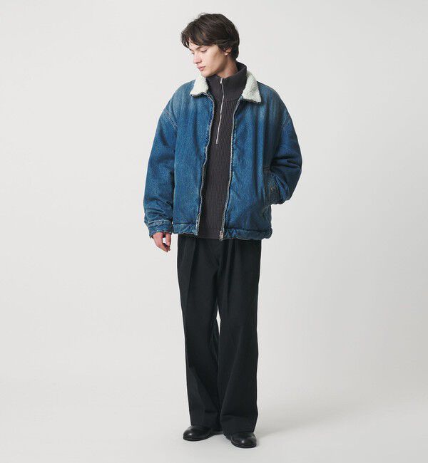 MONKEY TIME「ボア デニム ジャケット」|その他|