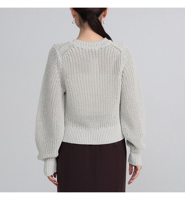 Demi-Luxe BEAMS 「畦編み ニット プルオーバー.M」|ニット・セーター|