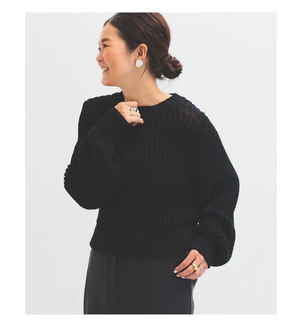 Demi-Luxe BEAMS 「畦編み ニット プルオーバー.M」|ニット・セーター|