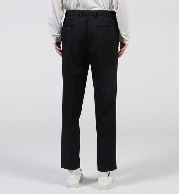 CABaN「CABaN ウールギャバジン 1タックテーパードパンツ」|チノ|
