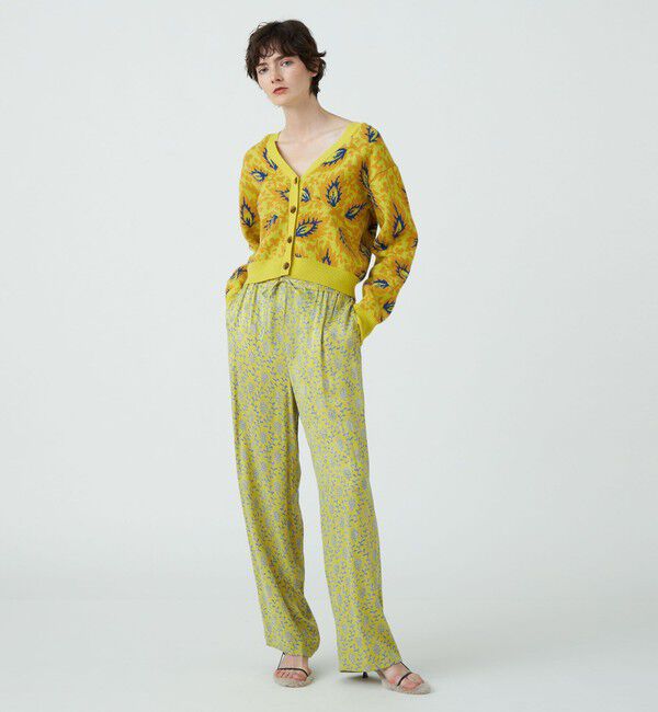 SOULEIADO「ダブルジャガード　Vネックカーディガン」|ニット・セーター|