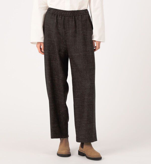 GALERIE VIE「フラックスフラノ イージーストレートパンツ」|その他|