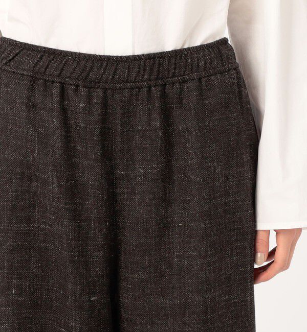 GALERIE VIE「フラックスフラノ イージーストレートパンツ」|その他|