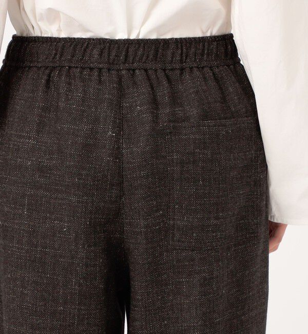 GALERIE VIE「フラックスフラノ イージーストレートパンツ」|その他|