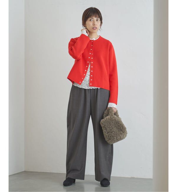 IENA「ウォッシャブルセミコクーンパンツ」|その他|