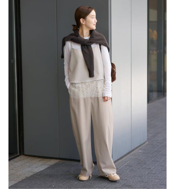 IENA「ウォッシャブルセミコクーンパンツ」|その他|