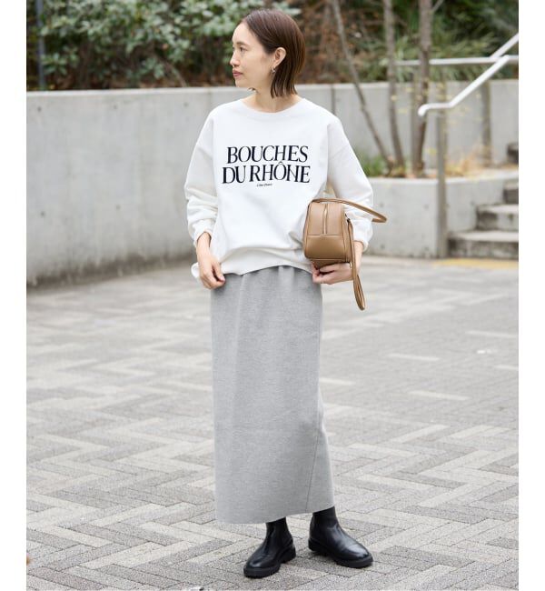 SLOBE IENA「《セットアップ対応可/WEB限定カラーあり/追加2》ミラノリブタイトスカート」|スカート|