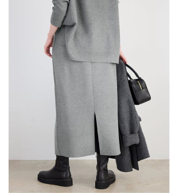 SLOBE IENA「《セットアップ対応可/WEB限定カラーあり/追加2》ミラノリブタイトスカート」|スカート|