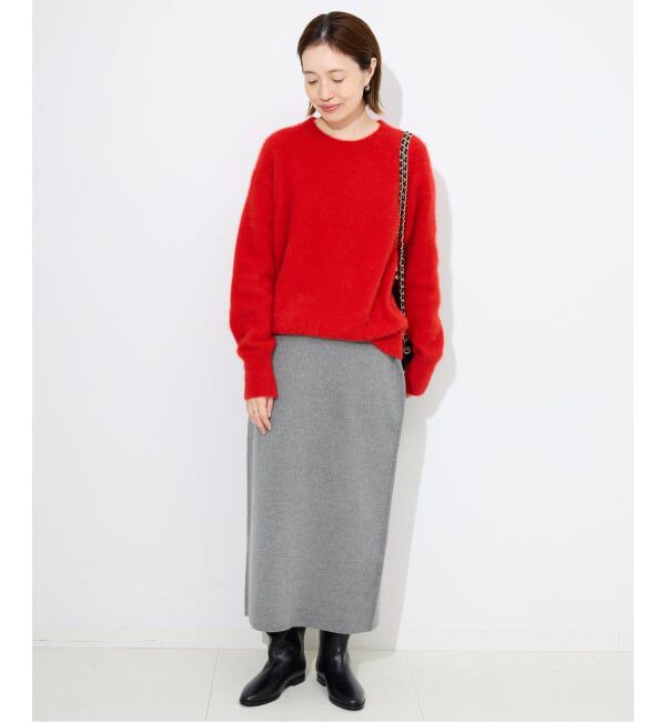 SLOBE IENA「《セットアップ対応可/WEB限定カラーあり/追加2》ミラノリブタイトスカート」|スカート|