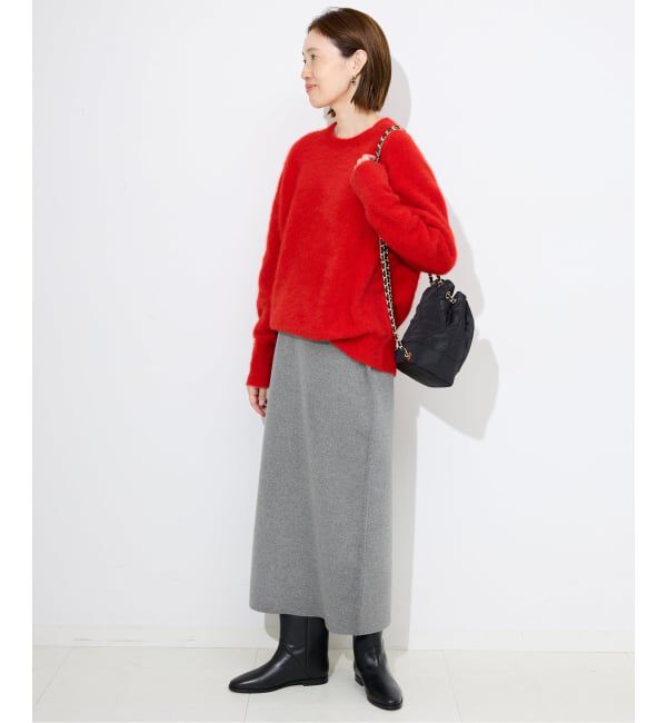 SLOBE IENA「《セットアップ対応可/WEB限定カラーあり/追加2》ミラノリブタイトスカート」|スカート|