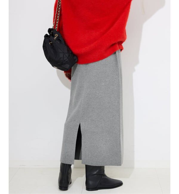 SLOBE IENA「《セットアップ対応可/WEB限定カラーあり/追加2》ミラノリブタイトスカート」|スカート|