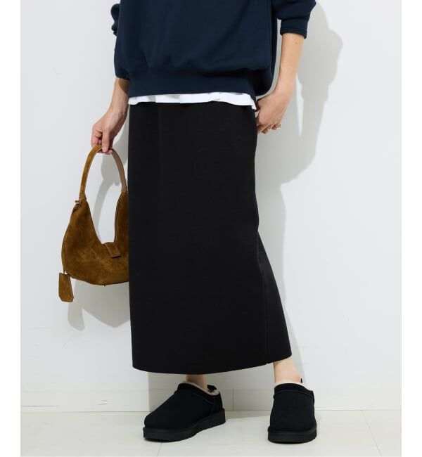 SLOBE IENA「《セットアップ対応可/WEB限定カラーあり/追加2》ミラノリブタイトスカート」|スカート|