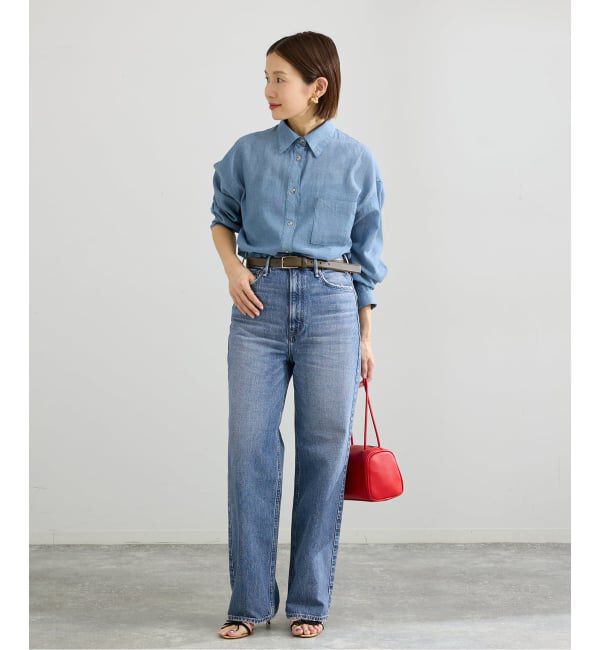 IENA「upper hights/アッパーハイツ 別注 THE NIECE デニムパンツ」|デニム|