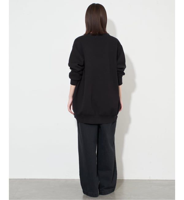 SLOBE IENA「《WEB限定/追加2》サガラ刺繍スウェットライクニットカーディガン」|カーディガン|