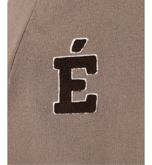 SLOBE IENA「《WEB限定/追加2》サガラ刺繍スウェットライクニットカーディガン」|カーディガン|