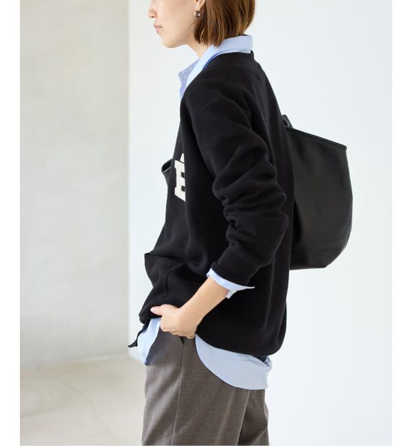 SLOBE IENA「《WEB限定/追加2》サガラ刺繍スウェットライクニットカーディガン」|カーディガン|