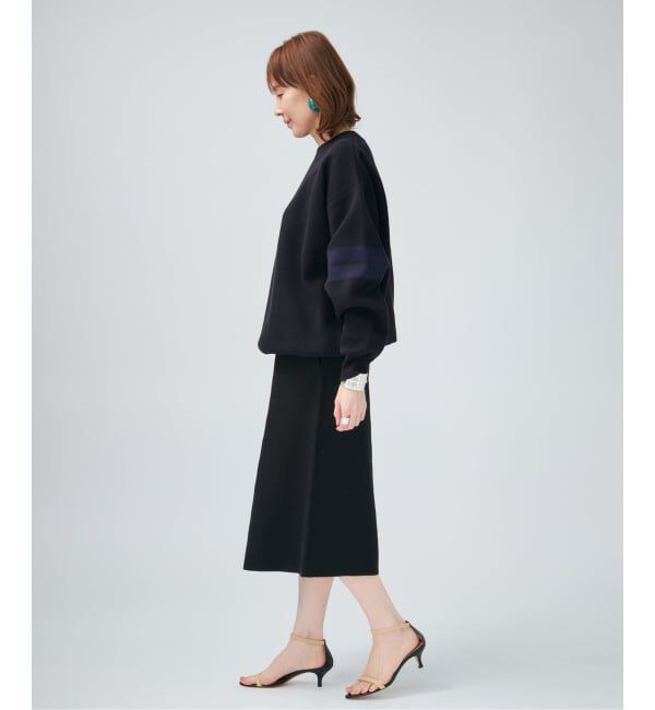 VERMEIL par iena「Room no.8 ルームエイト オーバーニットスウェット R8KN-289」|ニット・セーター|