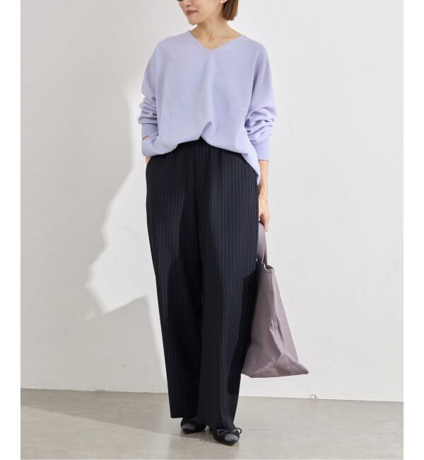 IENA「《追加》ウォッシャブルセミコクーンパンツ」|その他|