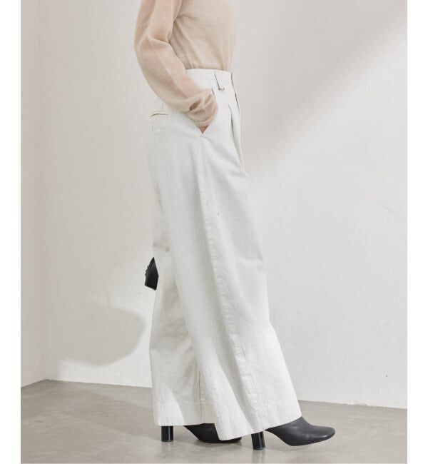 IENA「バレルレッグデニム」|デニム|