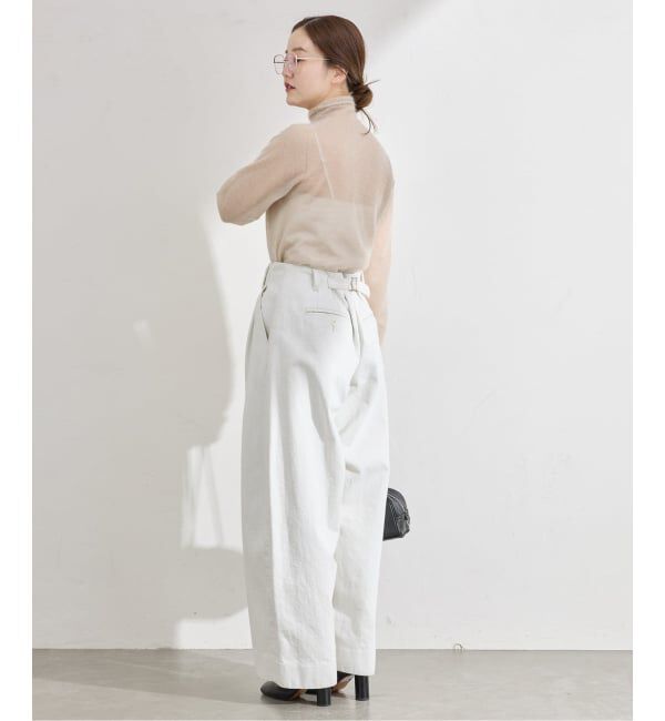 IENA「バレルレッグデニム」|デニム|