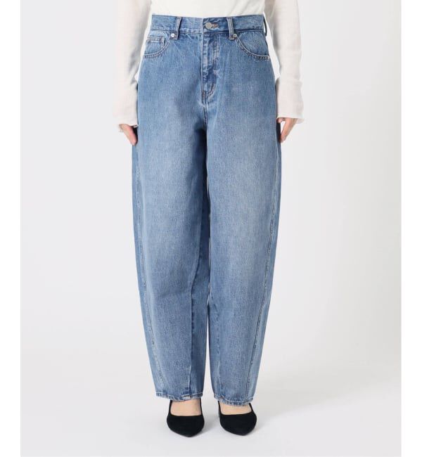 IENA「《WEB限定/追加2》カーブシルエットデニム」|デニム|