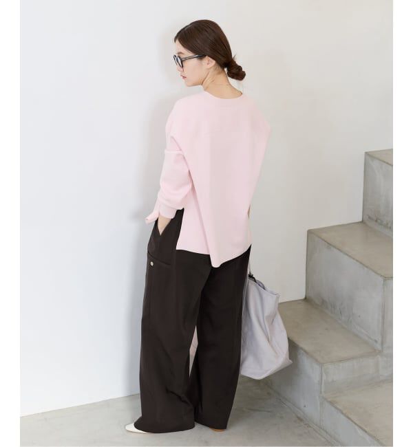 IENA「《予約》ハイツイストツイルスラックス」|スラックス|