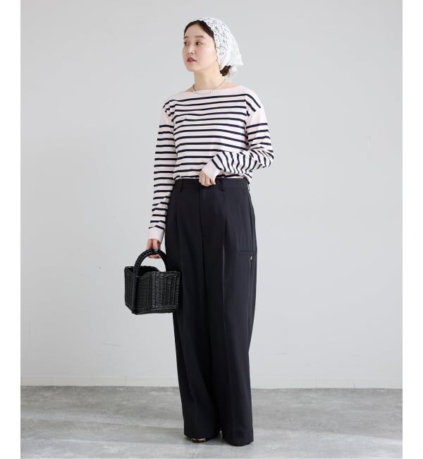 IENA「《予約》ハイツイストツイルスラックス」|スラックス|