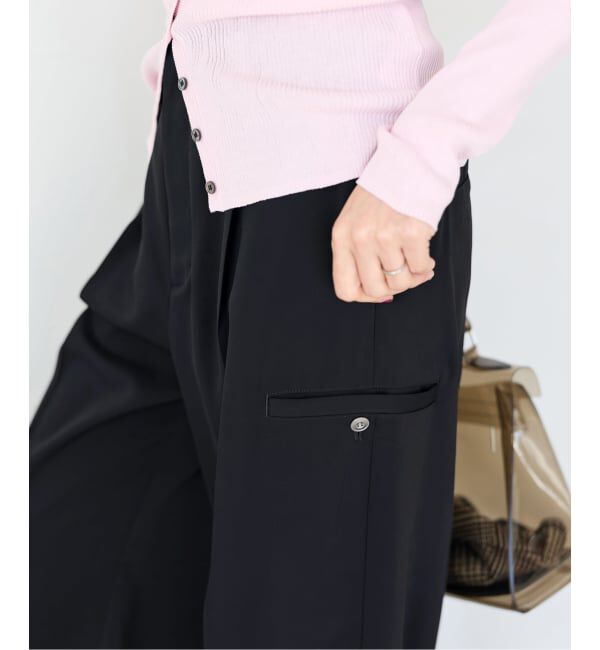 IENA「《予約》ハイツイストツイルスラックス」|スラックス|