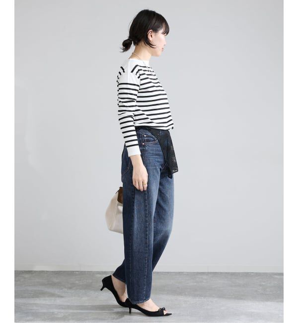 IENA「MOTHER/マザー THE HALF PIPE ANKLE デニムパンツ 10926-544/1396」|デニム|