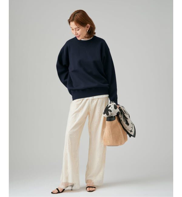 VERMEIL par iena「ダンボールニット スウェット」|ニット・セーター|