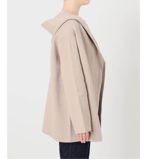 SLOBE IENA「《WEB限定》ニットフーディーカーディガン」|カーディガン|