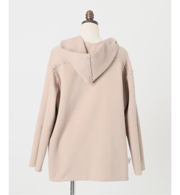 SLOBE IENA「《WEB限定》ニットフーディーカーディガン」|カーディガン|