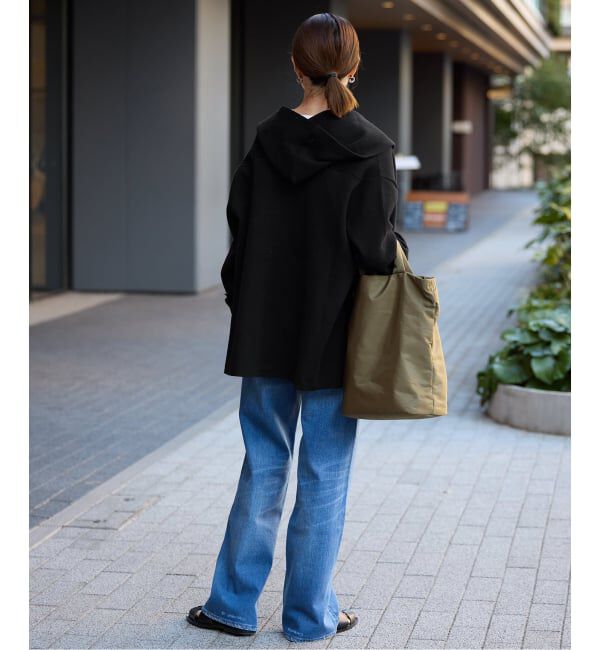 SLOBE IENA「《WEB限定》ニットフーディーカーディガン」|カーディガン|