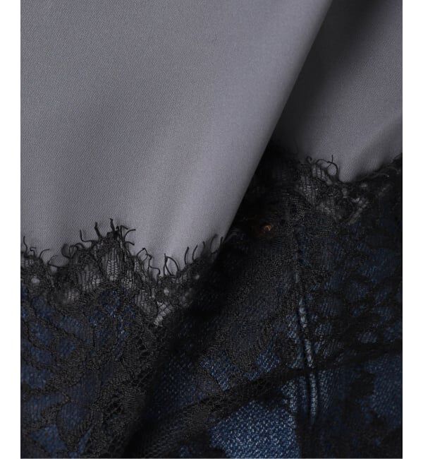 IENA「リバーレースサテンキャミソール」|キャミソール|