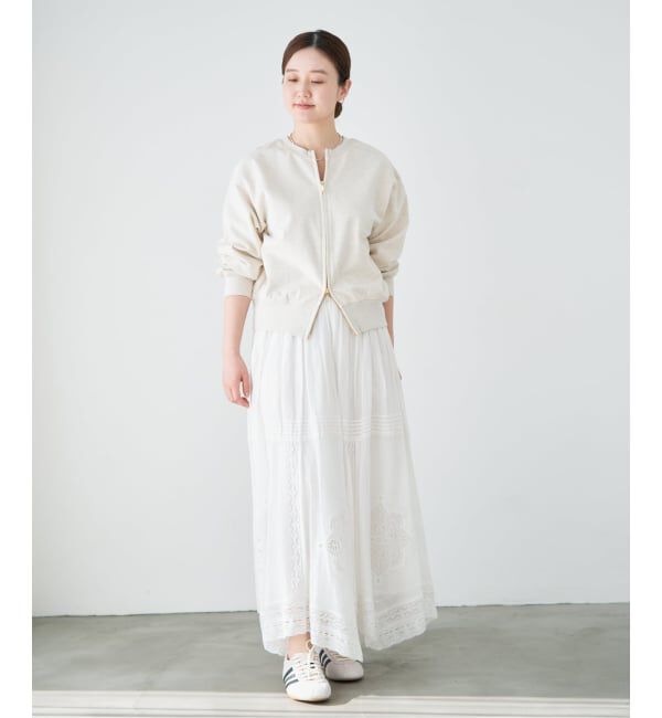 IENA「《追加4予約》コットンレーススカート」|スカート|