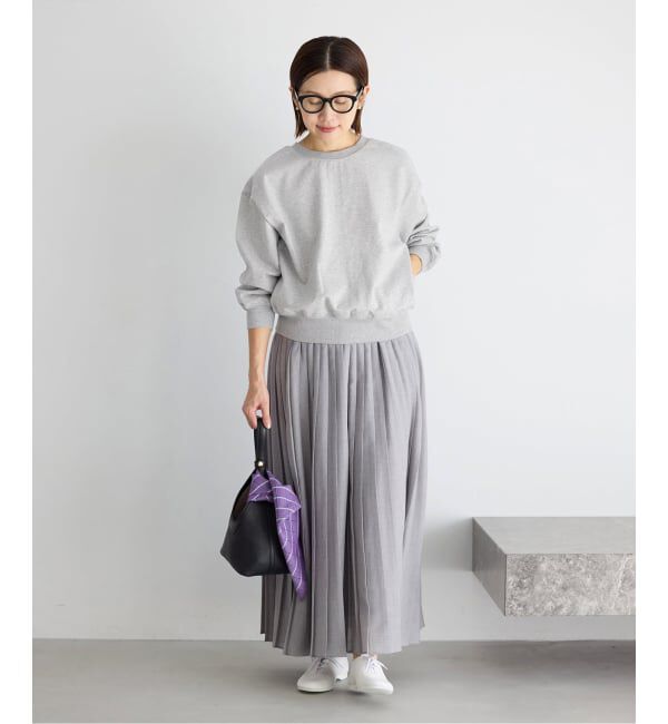 IENA「《追加予約》ジップオープン2WAYスウェットプルオーバー」|スウェット・ジャージ|