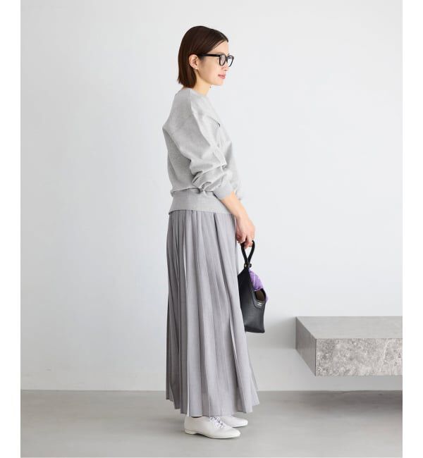 IENA「《追加予約》ジップオープン2WAYスウェットプルオーバー」|スウェット・ジャージ|