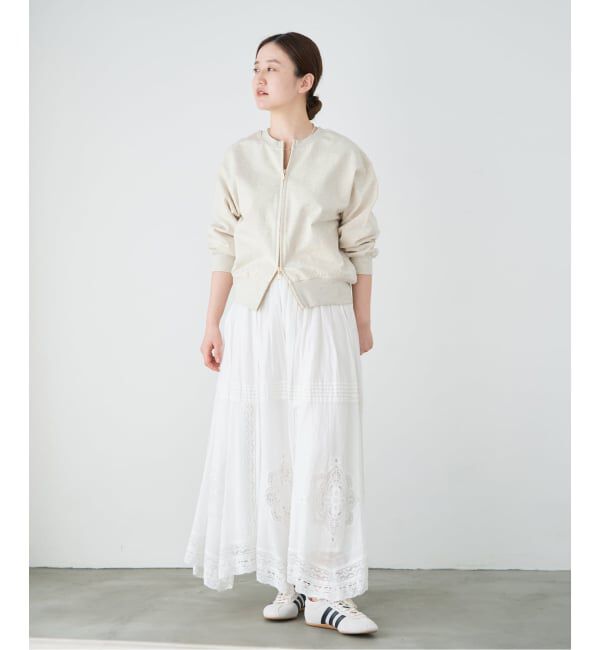 IENA「《追加予約》ジップオープン2WAYスウェットプルオーバー」|スウェット・ジャージ|