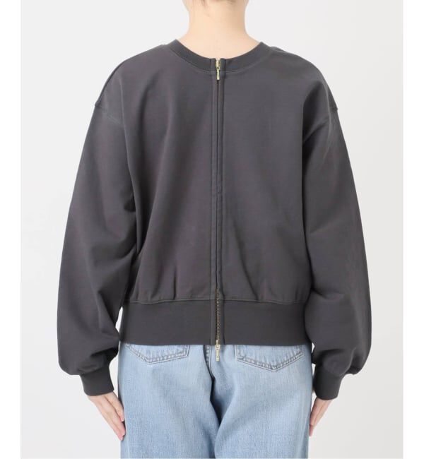 IENA「《追加予約》ジップオープン2WAYスウェットプルオーバー」|スウェット・ジャージ|