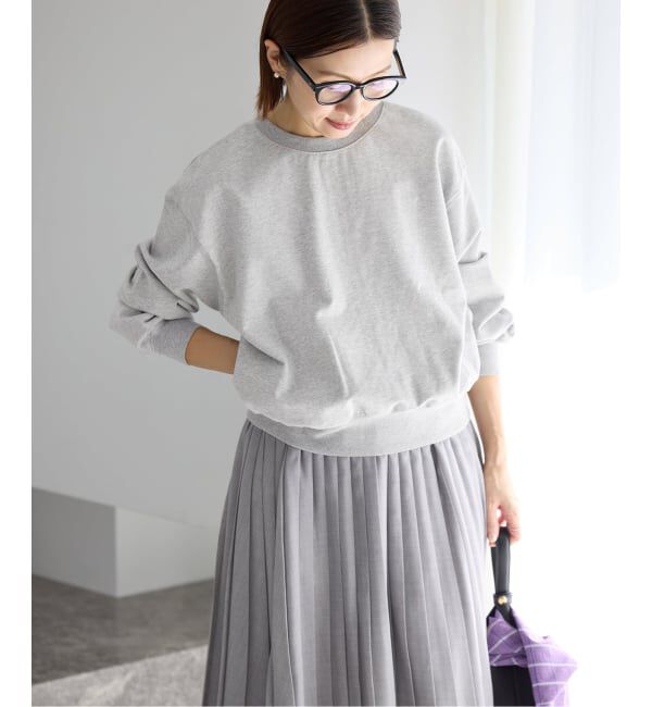 IENA「《追加予約》ジップオープン2WAYスウェットプルオーバー」|スウェット・ジャージ|