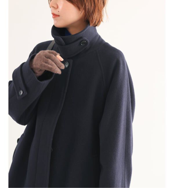 尾州ウールスーパー100ステンカラーコート（JOURNAL STANDARD relume