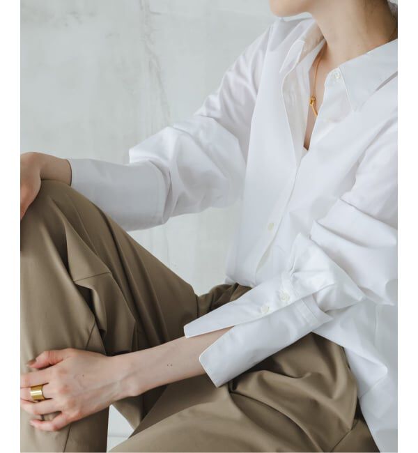 NOBLE「アンチクリースロングカフスシャツ」|シャツ・ブラウス|