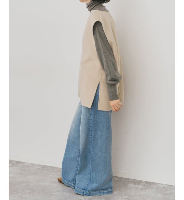 ダブルフェイスVネックベスト（Spick and Span）｜ルミネの