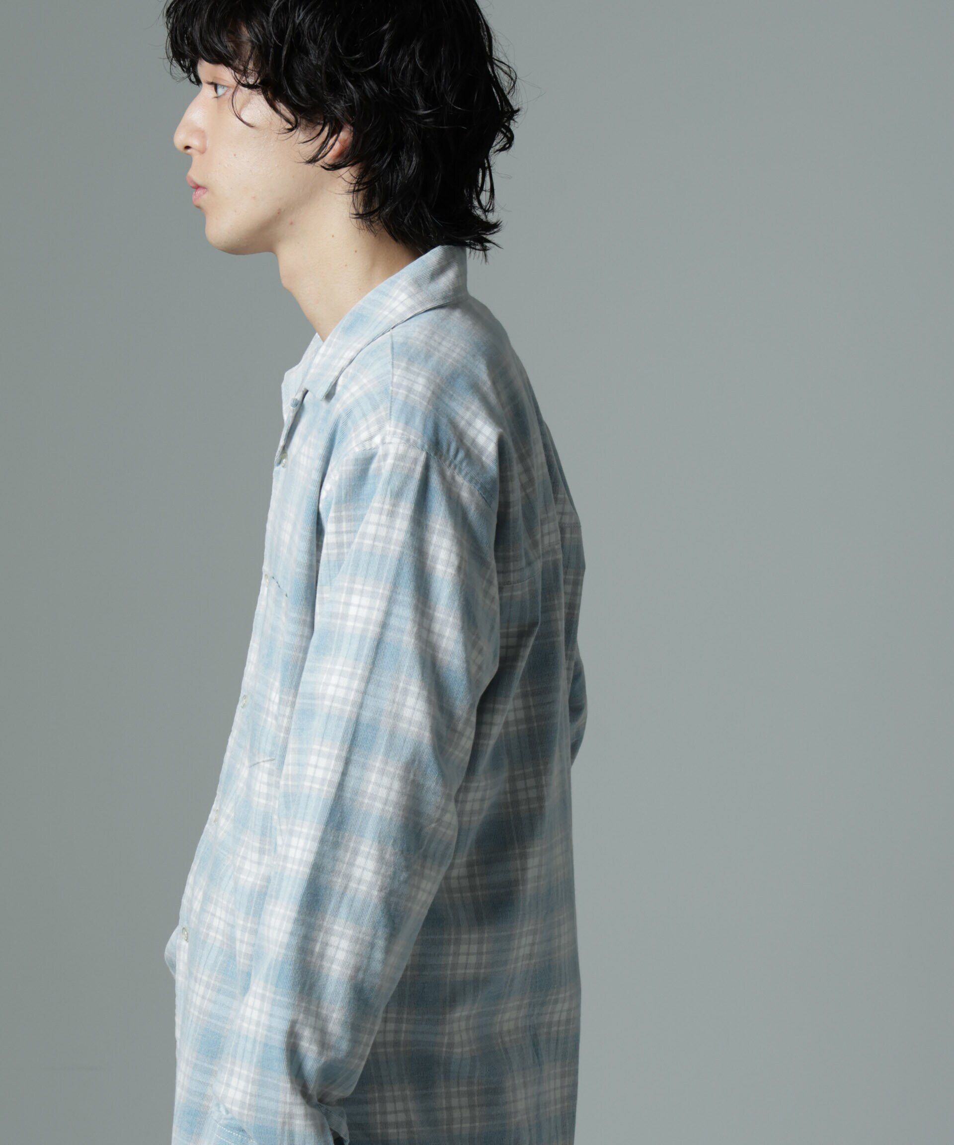 nano･universe「チェックシャツコール」|シャツ・ブラウス|