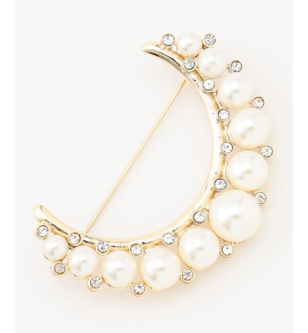 組曲「【好評につき追加予約・2SET】ツインスターパールブローチ」|ブローチ・コサージュ|