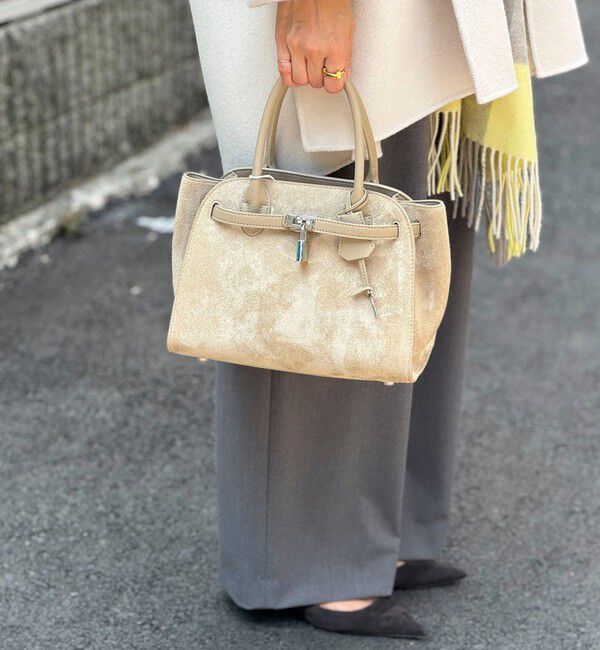 NOLLEY'S「【SINBONO/シンボノ】 スエードコンビトートバッグ」|トートバッグ|